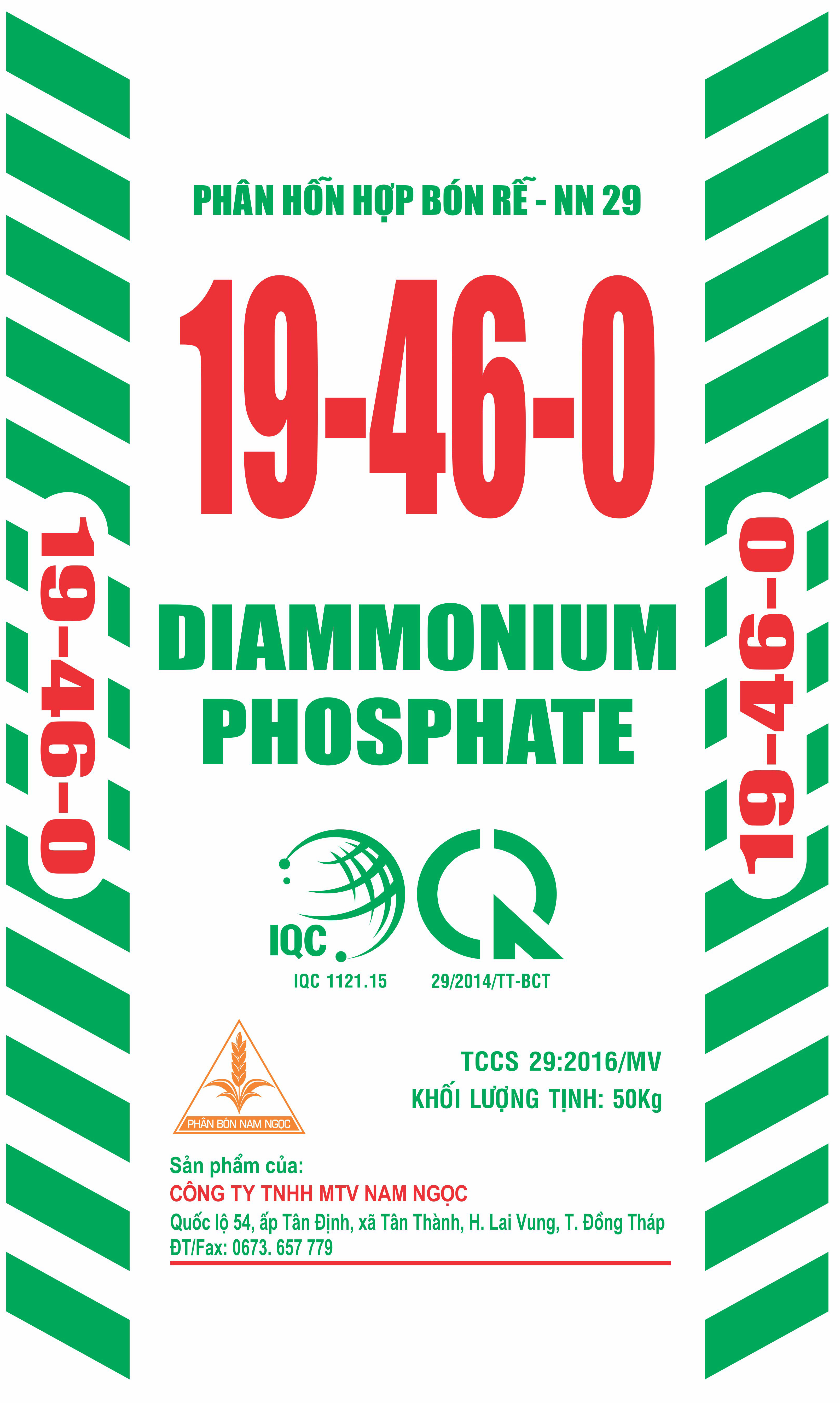Phân hỗn hợp bón rễ  NN-29